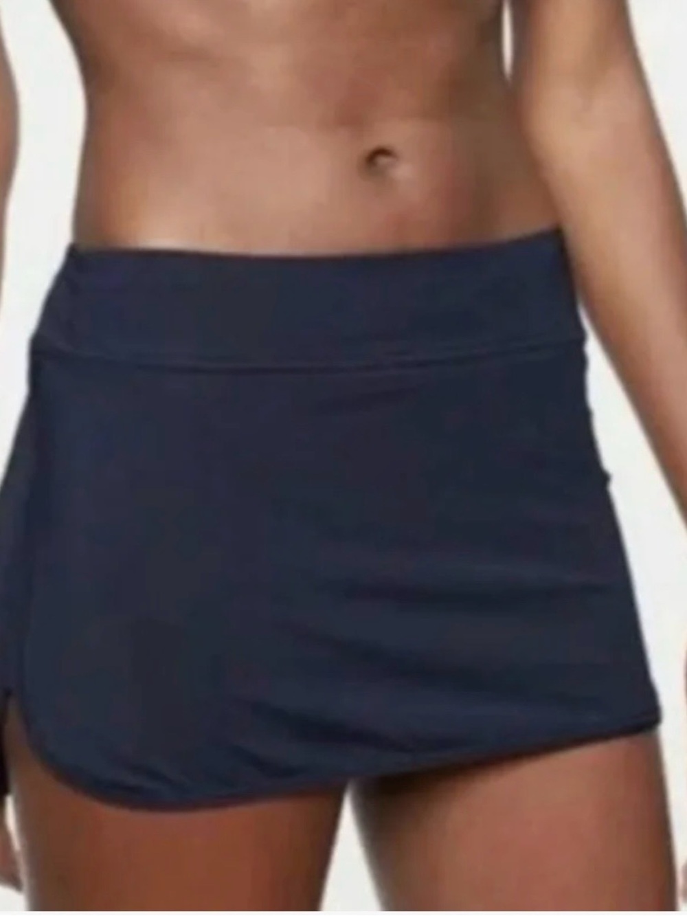 Athleta Navy Swim Skort